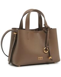 Bimba Y Lola - Small Golden- Leather Chihuahua Tote Bag - Lyst