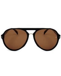 David Beckham - Pilot-Frame Sunglasses - Lyst