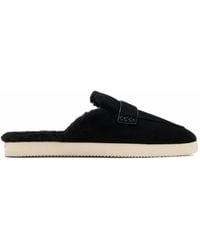 Tory Burch - Mules Ballet Sport En Peau Lainée - Lyst