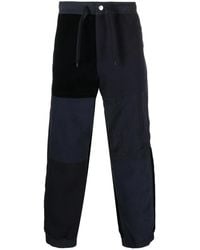 Emporio Armani - Panelled Straight-Leg Trousers - Lyst