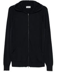 John Smedley - Pull Zippé À Capuche - Lyst