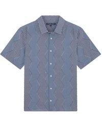 Frescobol Carioca - Striped Short-Sleeve Shirt - Lyst