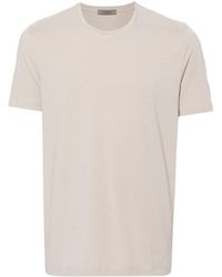 Corneliani - Logo-patch Stretch-cotton T-shirt - Lyst