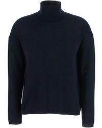 Allude - ハイネック カシミアセーター - Lyst