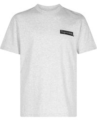 Supreme - Static "grey" T-shirt - Lyst