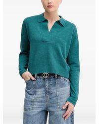 Sisley - V-Neck Long-Sleeve T-Shirt - Lyst