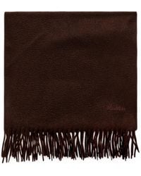 Max Mara - Écharpe En Cachemire Baci À Franges - Lyst