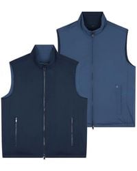 Paul & Shark - Reversible Padded Vest - Lyst