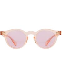 JULIUS TART - Lunettes De Soleil Harold Sun À Monture Ronde - Lyst