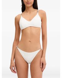 MICHAEL Michael Kors - Haut De Bikini À Détail De Chaîne - Lyst