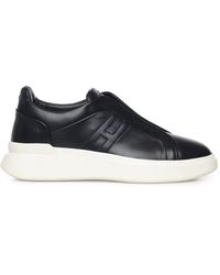 Hogan - Leather Sneakers - Lyst