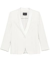Giorgio Armani - Shawl-Lapel Single-Breasted Blazer - Lyst