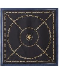 Claudie Pierlot - Heart-chain Silk Scarf - Lyst