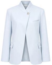ViCOLO - High-Neck Single-Button Jacket - Lyst