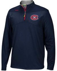Reebok - Montreal Canadiens Zip-Up Sweatshirt - Lyst