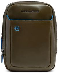 Piquadro - Rfid-Shielded Ipad Mini Messenger Bag - Lyst