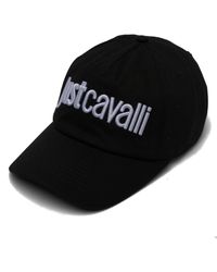 Just Cavalli - Casquette en coton à logo brodé - Lyst