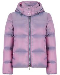 Moorer - Marylin-Rgl Quilted-Hooded Jacket - Lyst