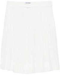 Low Classic - Pleated Midi Skirt - Lyst