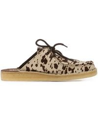 Clarks - Mules Dsrtnomad Con Stampa Mucca - Lyst