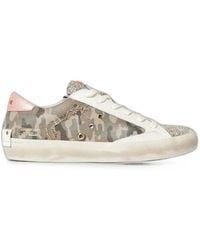 Crime London - Baskets À Imprimé Camouflage - Lyst