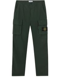 Stone Island - Pantalones Cargo Algodón - Lyst