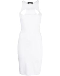 DSquared² - Cut-Out Knitted Dress - Lyst