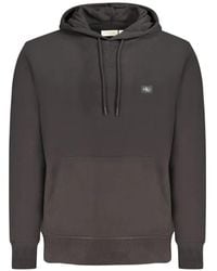 Calvin Klein - Logo-Patch Cotton Hoodie - Lyst