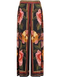 FARM Rio - Broek Met Bloemenprint - Lyst