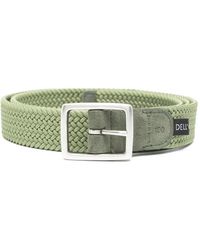 Dell'Oglio - Woven Buckle Belt - Lyst