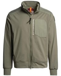 Parajumpers - Douglas Quilted-Panel Zip-Up Sweatshirt - Lyst