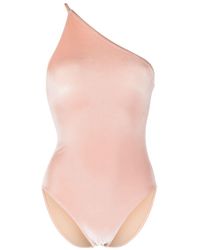 Filippa K - Velvet One-shoulder Swimsuit - Lyst
