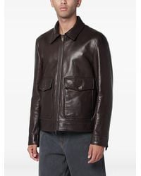 Salvatore Santoro - Flap-pocket Leather Jacket - Lyst