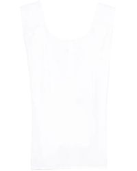 Moschino - Top Con Cuello Redondo - Lyst