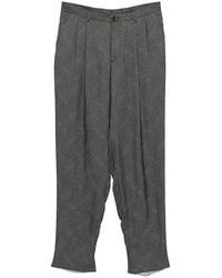 Giorgio Armani - Patterned Trousers - Lyst