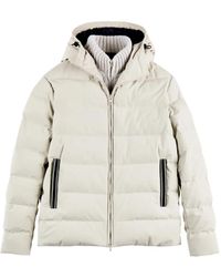 Fay - Hooded Zip-Up Jacket - Lyst