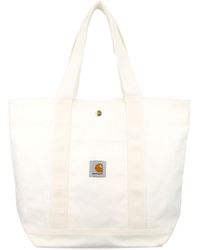 Carhartt - Logo-Patch Canvas Tote Bag - Lyst