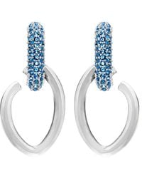 Oscar de la Renta - Pavé O Drop Earrings - Lyst