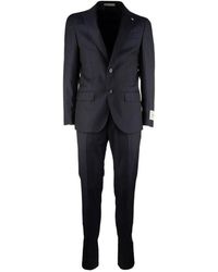 Corneliani - Herringbone-Pattern Single-Breasted Suit - Lyst