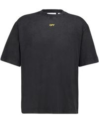 Off-White c/o Virgil Abloh - Back-Print T-Shirt - Lyst
