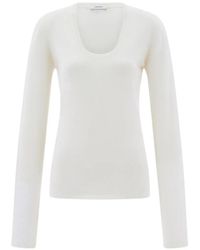 Ferragamo - Lichtgewicht Wollen Top - Lyst