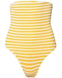 Bondeye - Fane Crinkle-Effect Swimsuit - Lyst