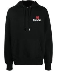 Egonlab - Graphic-Print Drawstring Hoodie - Lyst