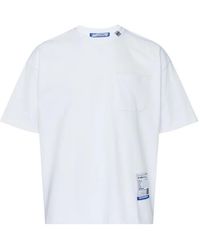 Maison Mihara Yasuhiro - Logo-Patch Chest-Pocket T-Shirt - Lyst