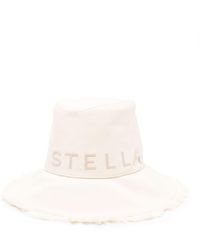 Stella McCartney - Chapeau à logo appliqué - Lyst