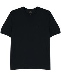 ARMANI EXCHANGE - Logo-Embroidered Cotton Jumper - Lyst