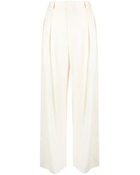 Wardrobe NYC - Pleated Wide-Leg Trousers - Lyst