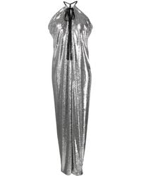 Philosophy Di Lorenzo Serafini - Halterneck Sequined Maxi Dress - Lyst