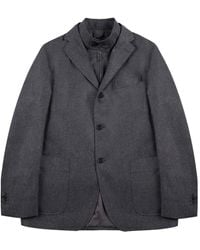 Incotex - Removable-Panel Flannel Jacket - Lyst