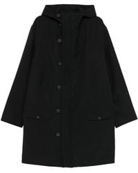 Yohji Yamamoto - Hooded Coat - Lyst